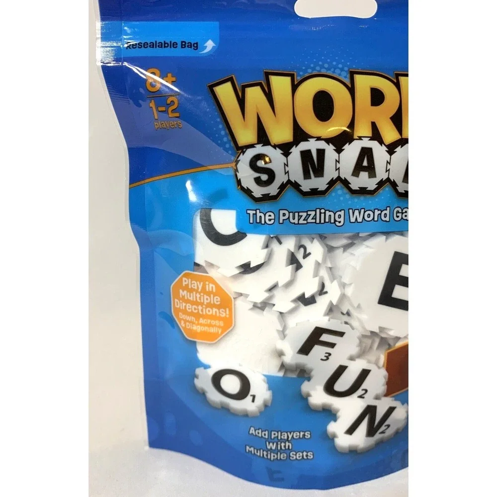 Word Snap Game Travel Edition for Age 8+  Scrabble Homeschool Vocabulary‎